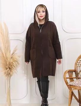 Immagine di CURVY GIRL BROWN FINE QUALITY JACKET